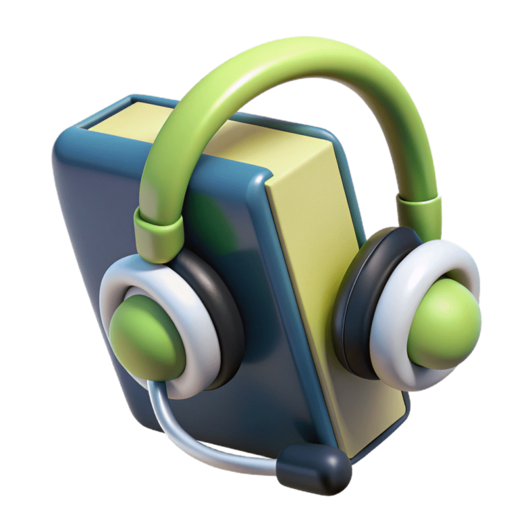 book-and-a-headset-min